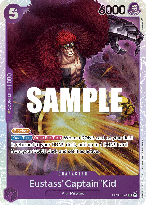 Eustass "Captain" Kid SR OP-05