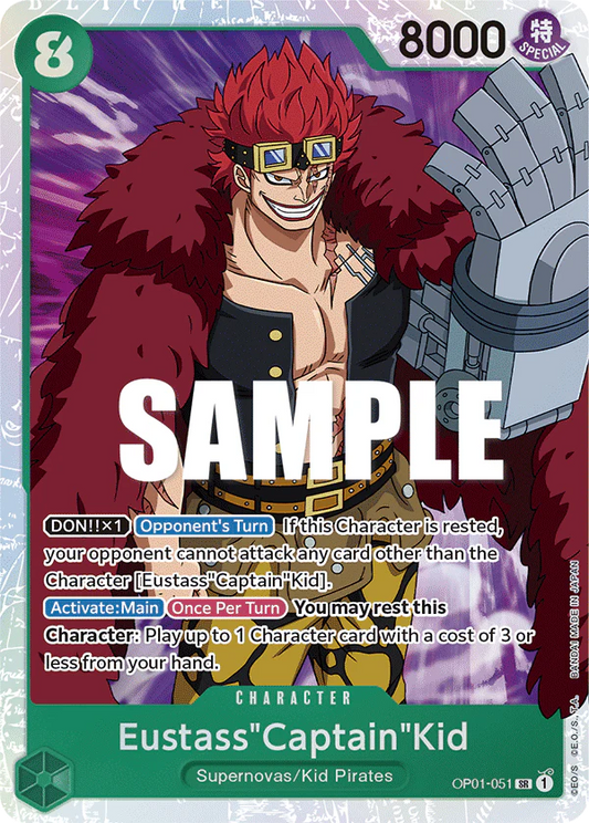 Eustass "Captain" Kid SR OP-01