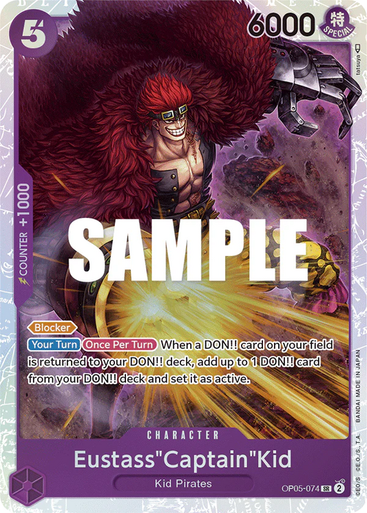 Eustass "Captain" Kid SR OP-05