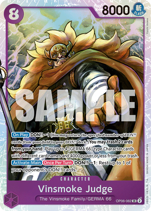 Vinsmoke Judge SR OP-06