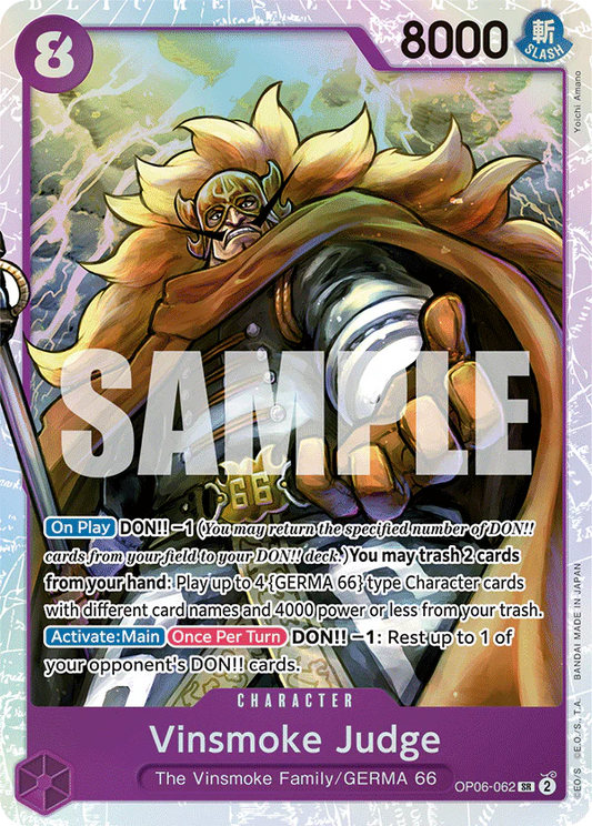 Vinsmoke Judge SR OP-06