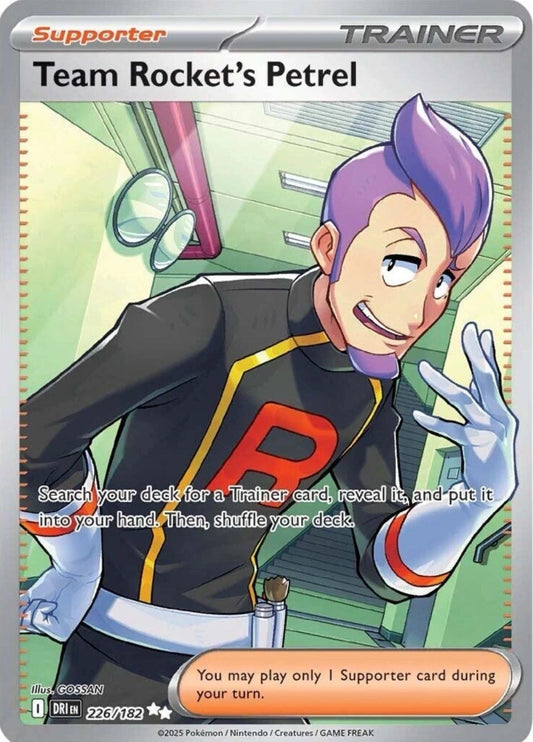 Team Rocket's Petrel Full Art