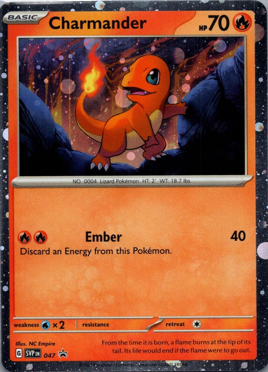 Charmander - Scarlet & Violet black star promo